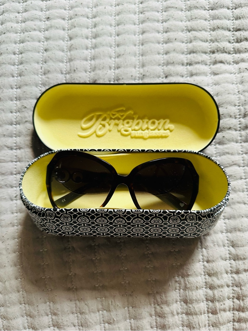 Brighton Tortoise, embellished sunglasses